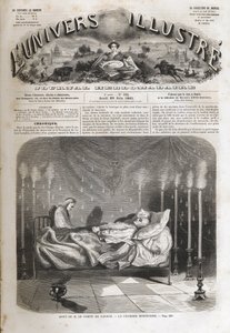 وفاة كاميلو كافور (كونت كافور) (1810-1861) - 6 يونيو بواسطة فنان غير معروف