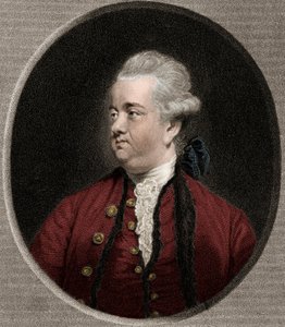 إدوارد جيبون 1737-1794 - نقش - القرن التاسع عشر بواسطة فنان غير معروف