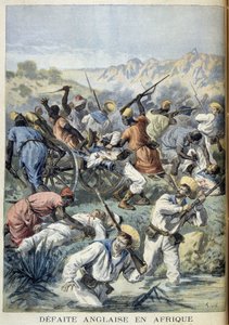 هزيمة اللغة الإنجليزية في إفريقيا - في "" Le Petity Journal "" بتاريخ 05/03/1894 بواسطة فنان غير معروف