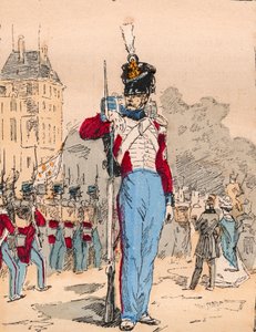 نقش عام 1882 في "Histoire de dix ans: 1830-1840" "Louis-Blanc (1811-1882) بواسطة فنان غير معروف