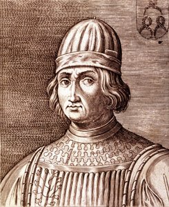 إيراسمو دا نارني ، الملقب بـ Gattamelata Condottiere Italian (Narni ، v. 1370 in Padua بواسطة فنان غير معروف