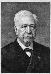 فرديناند دي ليسبس (1805-1894) ، دبلوماسي ومسؤول فرنسي. بواسطة فنان غير معروف