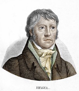 جورج ويلهم فريدريش هيجل (1770 - 1831) ، فيلسوف ألماني بواسطة فنان غير معروف