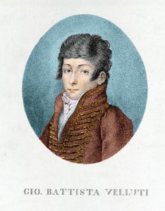 جيوفاني باتيستا فيلوتي (1781-1861) ، آخر أوبرا مخصية. بواسطة فنان غير معروف