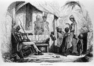 الثورة الهايتية (1791-1803): فيلق الحرس الثوري. بواسطة فنان غير معروف