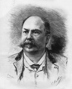 هنري (هنري) ميلاك (1831-1897) ، كاتب مسرحي فرنسي. بواسطة فنان غير معروف
