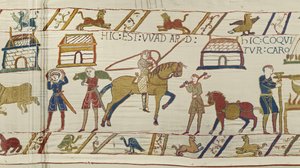 هنا Wadard ، Bayeux Tapestry (تطريز الصوف على الكتان) بواسطة فنان غير معروف