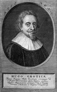 هوغو غروتيوس (1583-1645) (هويغ دي جروت) ، محامٍ ودبلوماسي هولندي. بواسطة فنان غير معروف