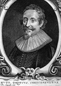 هوغو غروتيوس (1583-1645) (هويغ دي جروت) ، محامٍ ودبلوماسي هولندي. بواسطة فنان غير معروف