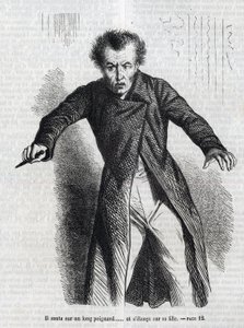 رسم توضيحي لرواية "La Vendetta" للكاتبة أونوريه دي بلزاك (1799-1850). بواسطة فنان غير معروف