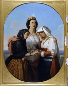 تستضيف إيطاليا البندقية وروما (1860) لوحة مجهولة Museo del Risorgimento Milan بواسطة فنان غير معروف