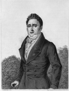 جاك لافيت (1767-1844) ، مصرفي وسياسي فرنسي - نقش في "تاريخ الحياة السياسية والخاصة لويس فيليب" بواسطة فنان غير معروف