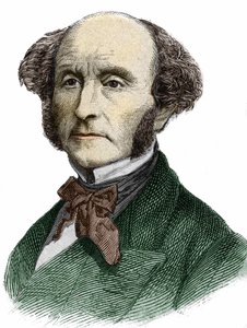 جون ستيوارت ميل (1806-1873) ، فيلسوف واقتصادي بريطاني. بواسطة فنان غير معروف