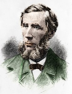 جون تيندال (1820-1893) ، فيزيائي إيرلندي. بواسطة فنان غير معروف