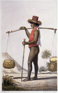 كاناك ، هونولولو - في "" الطواف السويدي الأول "" بقلم Skogman Carl Johan Alfred ، محرر. ستوكهلوم ، أدولف بونييه بواسطة فنان غير معروف