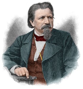 Karl Ferdinand Gutzkow (1811-1878) ، كاتب وكاتب مسرحي وصحفي ألماني. بواسطة فنان غير معروف