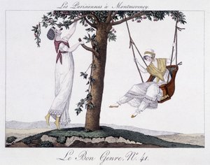 Les Parisiennes à Montmorency (swing) - في "" Le Bon Genre "" بواسطة فنان غير معروف