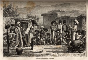 Lesghinska ، رقصة وطنية في جميع أنحاء القوقاز ، والتي تتكون من خطوات خادعة وغريبة للغاية يؤديها الراقص بإيقاع مع موسيقى متحركة ولكن موحدة. إنه نفس الشيء بالنسبة للرجال والنساء الذين يشكلون مجموعات منفصلة دون اختلاط على الإطلاق بواسطة فنان غير معروف