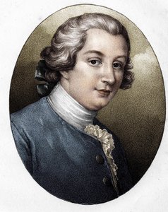 Louis Gresset (1709-1777) ، كاتب فرنسي. بواسطة فنان غير معروف