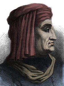 لوكا ديلا روبيا (1399/1400 - 1482) نحات إيطالي بواسطة فنان غير معروف