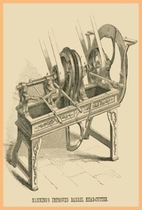 قاطعة رأس البرميل المحسنة من مانينغز بواسطة فنان غير معروف