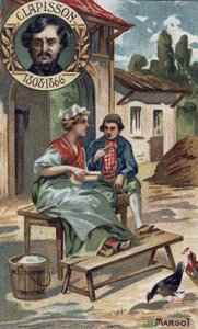 أوبرا مارجوت الهزلية عام 1857 بواسطة أنطوان لويس كلابيسون. (1808-1866). كرومو أواخر القرن التاسع عشر. بواسطة فنان غير معروف