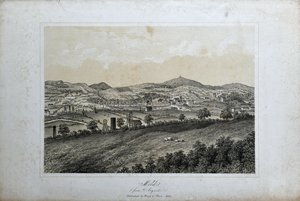 قالب (من Argoed) ، حوالي 1850 (حجر على ورق) بواسطة فنان غير معروف