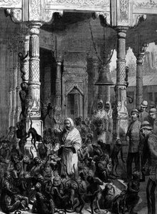 معبد القرد معبد القرد في فاراناسي (بيناريس سابقًا) عام 1877. بواسطة فنان غير معروف
