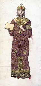 Nicephorus III Botaneiates أو Botaniate (الإمبراطور البيزنطي من 1078 إلى 1081) بواسطة فنان غير معروف
