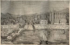 بالما دي مايوركا ، مايوركا (مايوركا) ، جزر البليار - نقش 1837 بواسطة فنان غير معروف