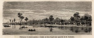 Penitencier of Saint Laurent of French Guiana ، ينظم إنتاج القهوة والقطن (تُنسب الكثير من الأراضي إلى Convicnes ، الذين يثبتوا أنفسهم هناك بحرية كاملة ، كل منهم يتلقى بقرة وزرع ، ويكون مسؤولاً أمام الإدارة بواسطة فنان غير معروف