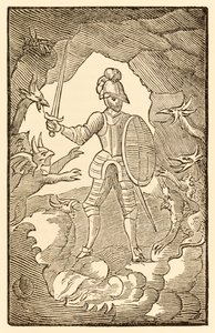 رجل فقير! اين انت الان يومك ليل. من تقدم الحجاج من هذا العالم ، إلى ما سيأتي به جون بونيان (1628-1688) المسيحي يدخل وادي ظل الموت بواسطة غير معروف