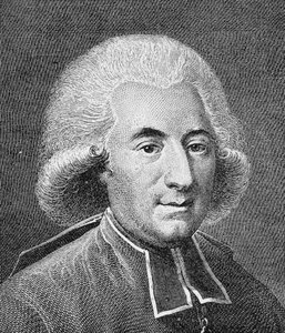 صورة للأبي فوشت (1744 - 1793). نقش نهاية القرن التاسع عشر في "هيستوار دو فرانس" له. مارتن. بواسطة فنان غير معروف