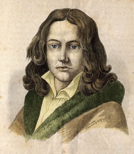 صورة لأدلبرت دي شاميسو (1781 - 1838) - في "" المعاصرون "، في أواخر القرن التاسع عشر. بواسطة فنان غير معروف