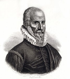 صورة أمبرواز باري (1509-1590) ، جراح فرنسي - نقش من القرن التاسع عشر بواسطة فنان غير معروف