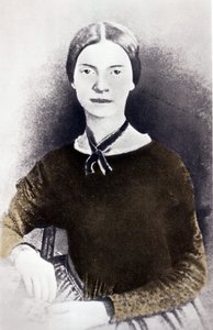 صورة للشاعرة الأمريكية إميلي ديكنسون (1830-1886) من صورة حوالي 1846-1847 بواسطة فنان غير معروف