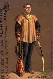 صورة لبينيتو خواريز (1806-1872) ، سياسي مكسيكي. بواسطة فنان غير معروف