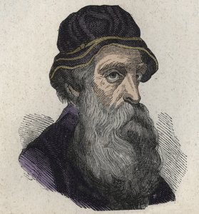 صورة شخصية لـ Benvenuto Cellini ، نحات عصر النهضة الإيطالي وصائغ الذهب والنحات والمؤلف 1500-1571 بواسطة فنان غير معروف
