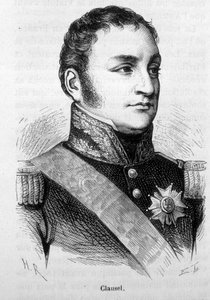 صورة برتراند كلوزل (أو كلوزيل) (1772 - 1842). نقش نهاية القرن التاسع عشر في "هيستوار دو فرانس" له. مارتن. بواسطة فنان غير معروف