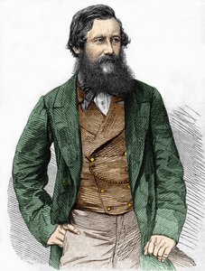 صورة الكابتن سبيك ، المستكشف البريطاني (1827 - 1864). بواسطة فنان غير معروف