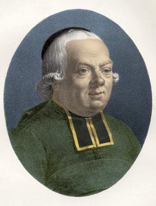 صورة لتشارلز ، أبي ذي إيبي (1712 - 1789) معلم فرنسي. بواسطة فنان غير معروف