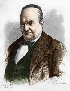 بورتريه تشارلز أوغستين سانت بوف (1804 - 1869) (سانت بوف) ، كاتب وصحفي وناقد أدبي. بواسطة فنان غير معروف