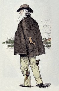 صورة لتشارلز داروين (1809-1882) يلعب مع السناجب. بواسطة فنان غير معروف