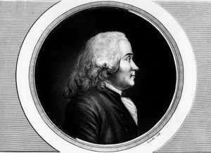 صورة لكريتيان غيوم دي ماليشيربيس (1721-1794). نقش في "" مجموعة كاملة من اللوحات التاريخية للثورة الفرنسية ، في ثلاثة مجلدات. "" 1804. بواسطة فنان غير معروف