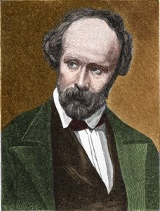 صورة لكريستيان فريدريش هيبل (1813-1863) شاعر وكاتب مسرحي ألماني بواسطة فنان غير معروف