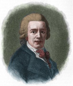 صورة لكريستيان جوتفريد كورنر (1756-1831) فقيه ألماني ، صديق فريدريش شيلر. بواسطة فنان غير معروف