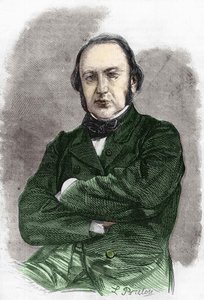 صورة لكلود برنارد (1813-1878) ، عالم فيزيولوجي فرنسي. بواسطة فنان غير معروف
