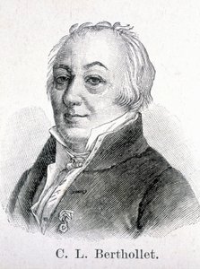 صورة لكلود لويس كونت بيرثوليت (1748 - 1822) الكيميائي الفرنسي. بواسطة فنان غير معروف