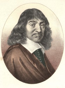 بورتريه ديكارت (1596 - 1650). بواسطة فنان غير معروف
