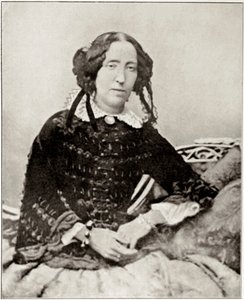 صورة إيما روبرتس ، مخطوبة للوطني الإيطالي جوزيبي غاريبالدي (1807-1882) لبضعة أشهر. من صورة. مجموعة خاصة بواسطة فنان غير معروف